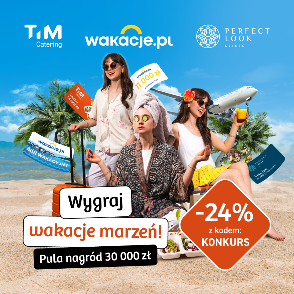 Marzysz o tanich wakacjach? Wygraj je z Tim Catering!