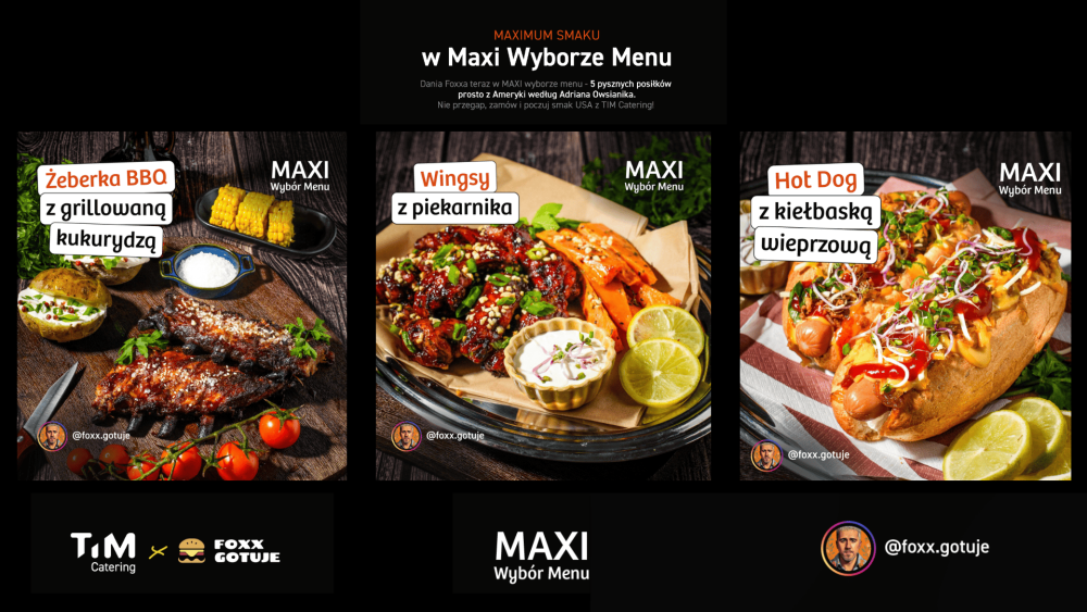 Dlaczego warto spróbować edycji Foxx Gotuje w Tim Catering?
